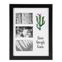 Butlers Cadre photo PICTURE IT - Verre - Noir