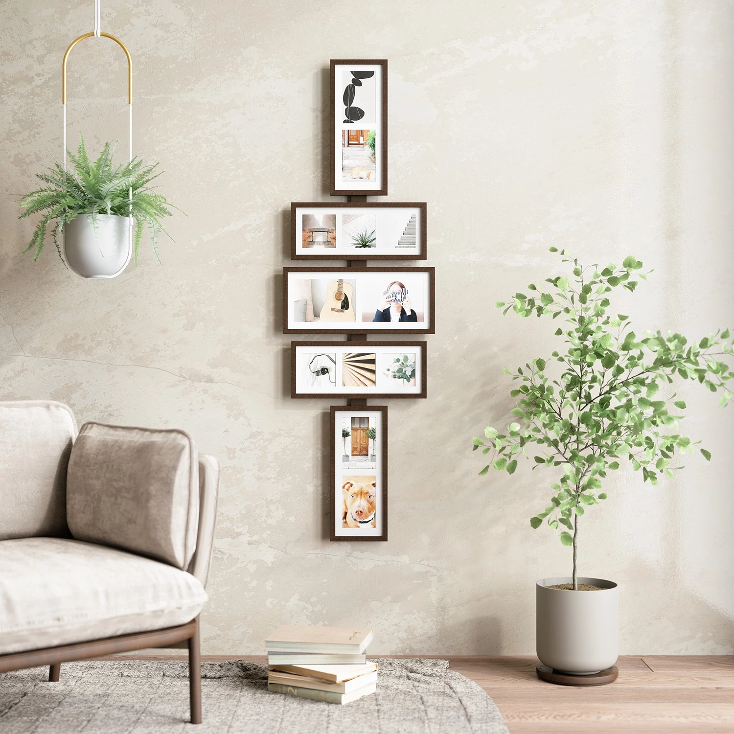 Umbra Cadres photos Shuffle - Matière plastique / Verre - Noir – Image 2