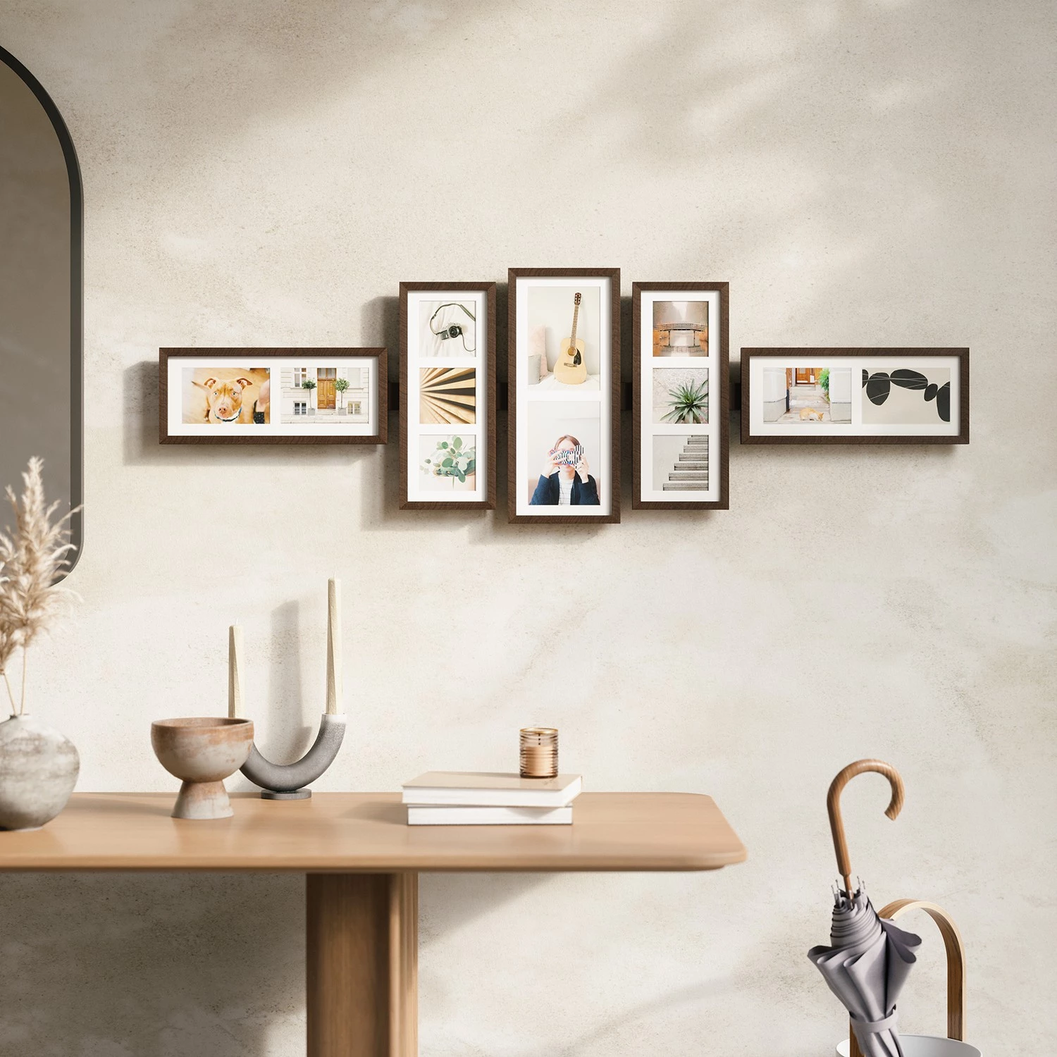 Umbra Cadres photos Shuffle - Matière plastique / Verre - Noir – Image 3