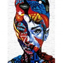 Artgeist Papier peint intissé Women in Colors - Papier peint en intissé premium - Multicolore