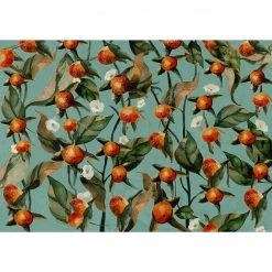 Artgeist Papier peint intissé Orange Grove - Papier peint en intissé premium - Multicolore - 250 x 175 cm
