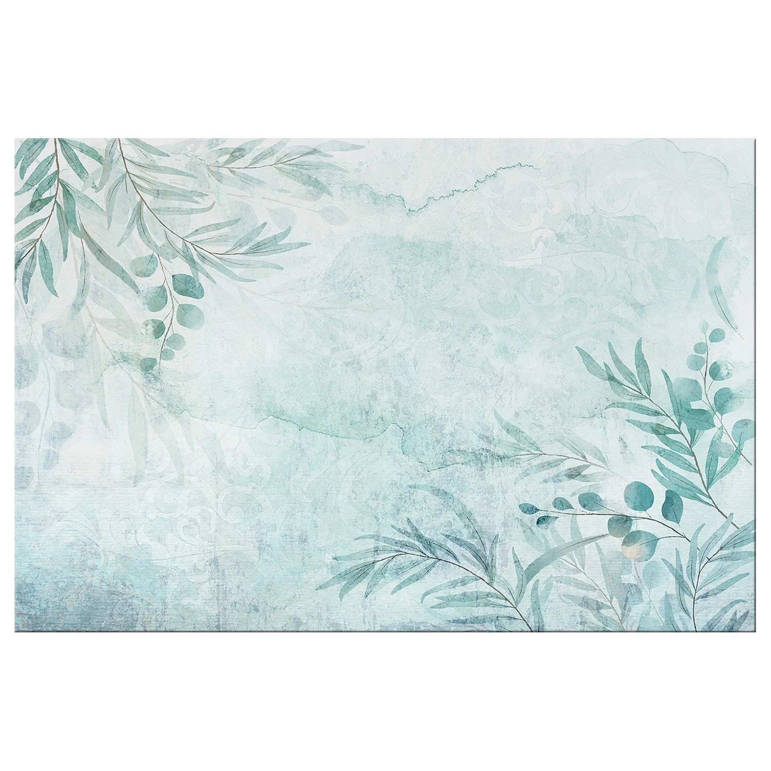 Artgeist Tableau déco Gentle Breeze of Leaves - Toile - Vert - 60 x 40 cm – Image 2