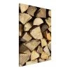Artgeist Tableau déco Beauty of Wood - Toile - Marron