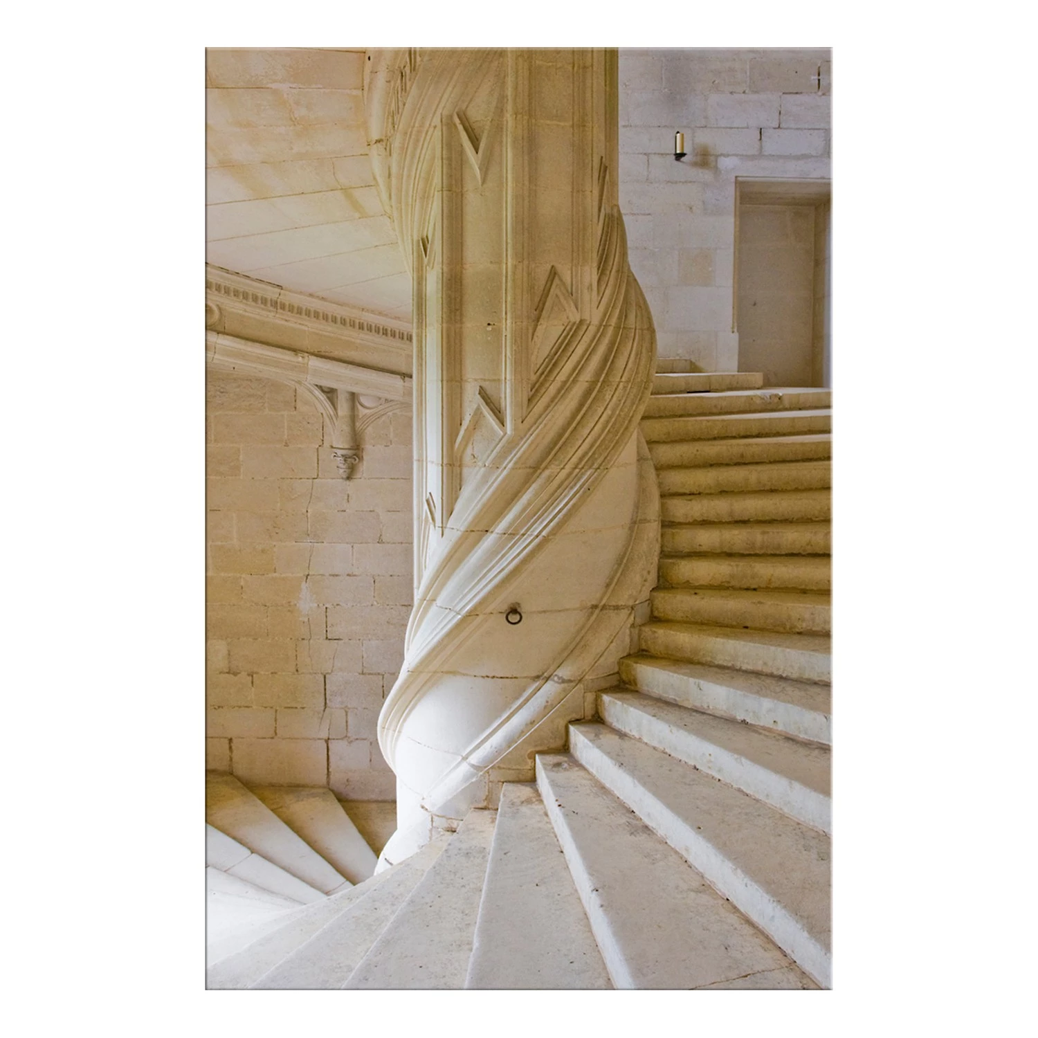 Artgeist Tableau déco Stone Stairs - Toile - Beige – Image 3