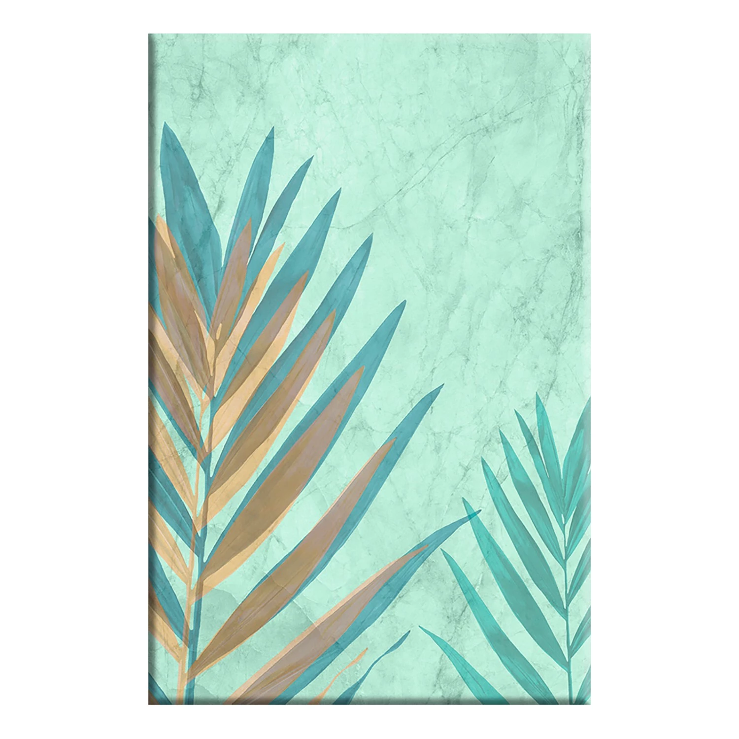 Artgeist Tableau déco Subtle Exotic - Toile - Vert – Image 3