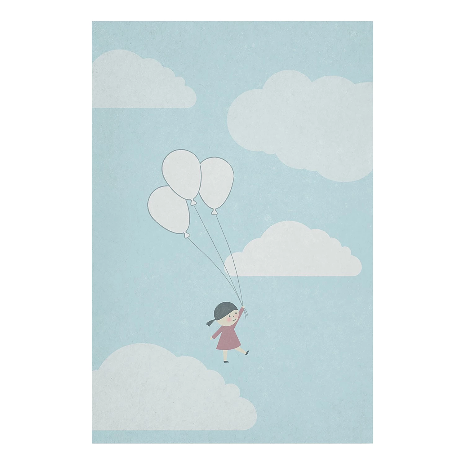 Artgeist Tableau déco Dream Adventure - Toile - Bleu – Image 3