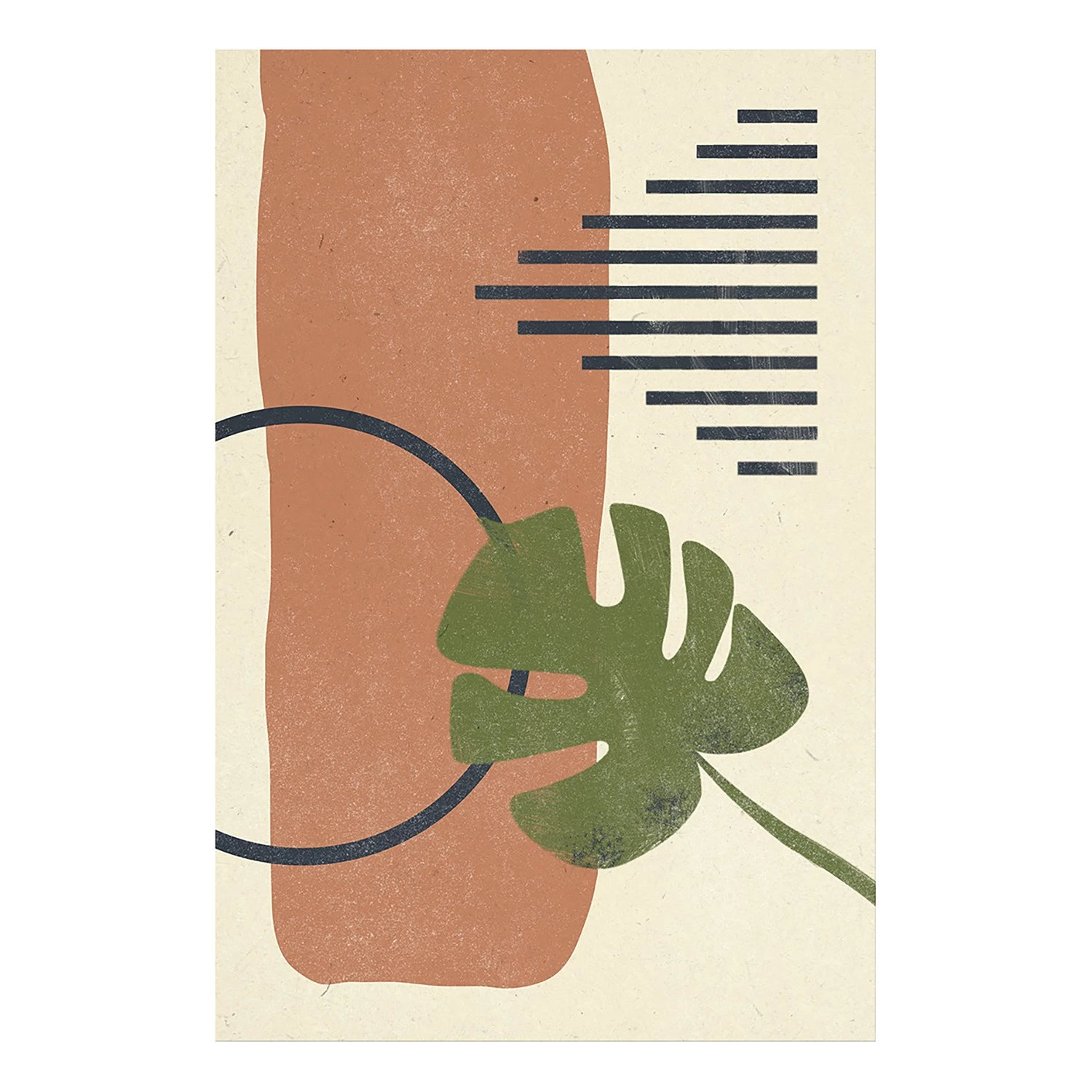 Artgeist Tableau déco Geometry of Nature - Toile - Multicolore – Image 3