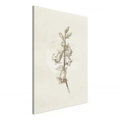 Artgeist Tableau déco Field Pattern - Toile - Beige