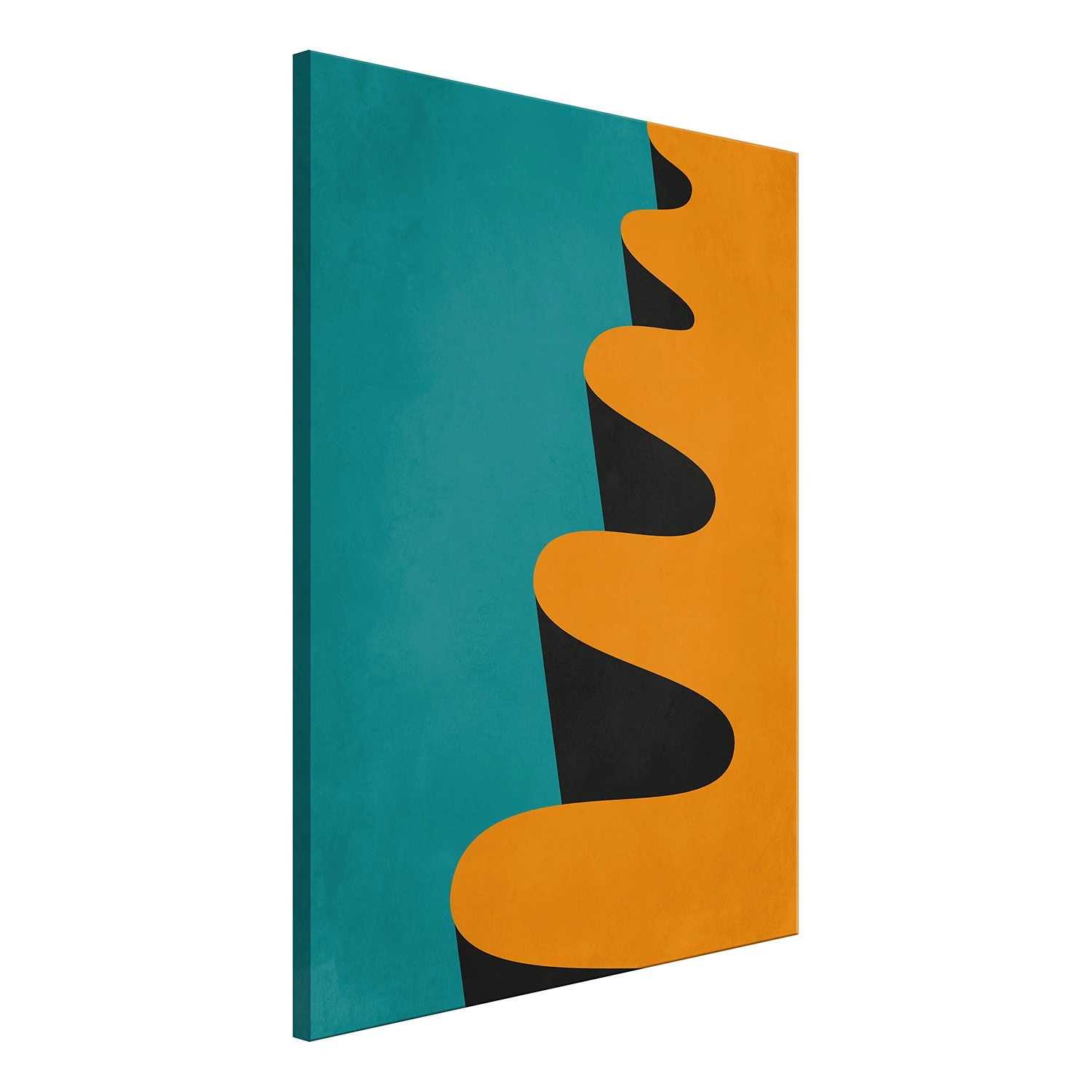 Artgeist Tableau déco Orange - Toile - orange