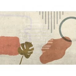 Artgeist Papier peint intissé Abstract Landscape - Papier peint en intissé premium - Multicolore - Largeur : 100 cm