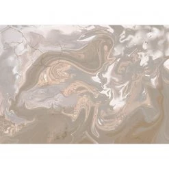 Artgeist Papier peint intissé Rock Structure - Papier peint en intissé premium - Gris - Largeur : 450 cm