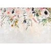 Artgeist Papier peint intissé Spring Flowers - Papier peint en intissé premium - Gris - Largeur : 400 cm