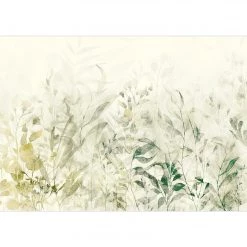Artgeist Papier peint intissé Holiday Memory - Papier peint en intissé premium - Vert - Largeur : 200 cm