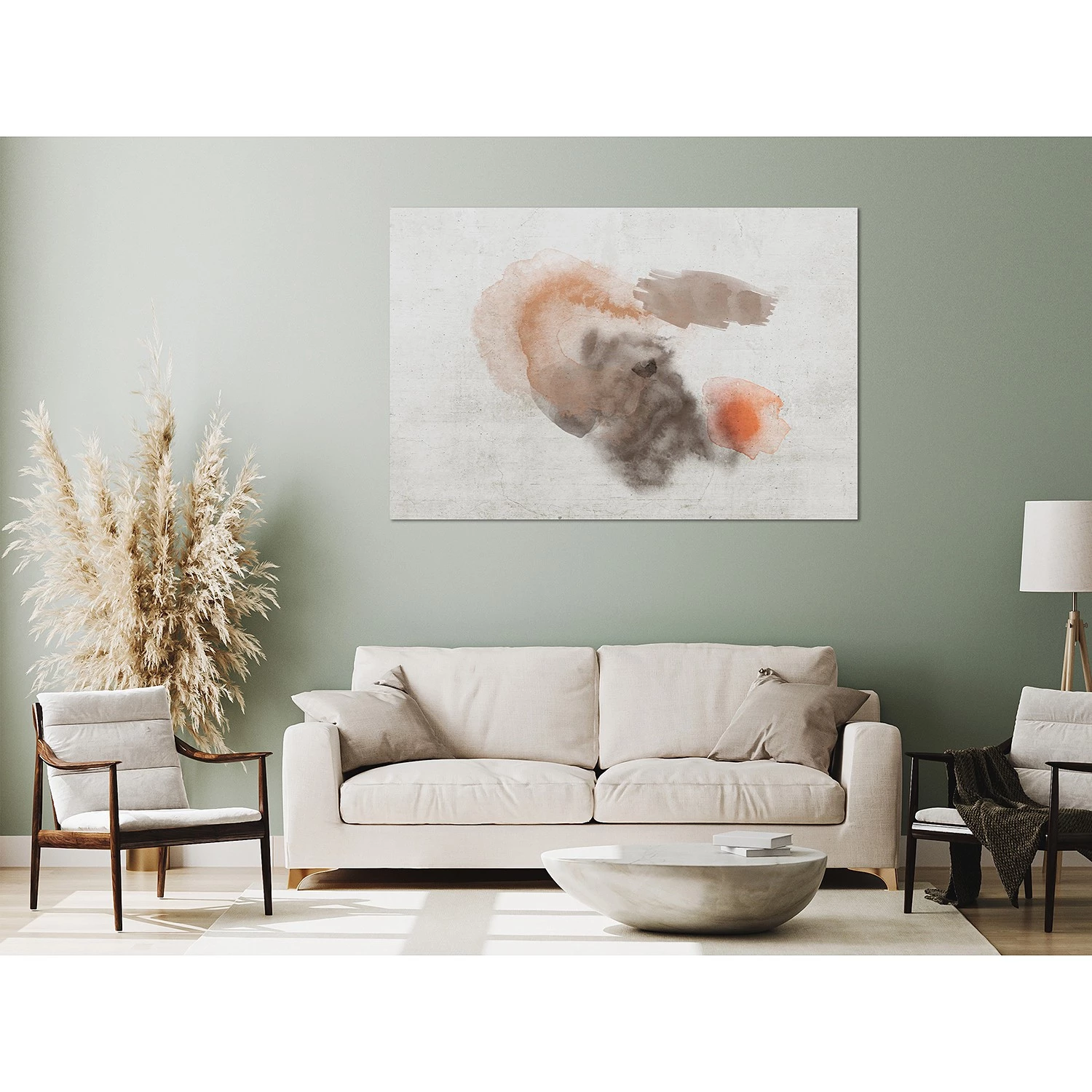 Artgeist Tableau déco Summer Afternoon - Toile - Gris - 60 x 40 cm – Image 2