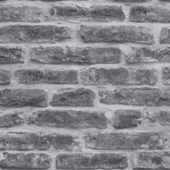 Superfresco Easy Papier peint intissé Briques - Intissé - Gris