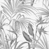 Superfresco Easy Papier peint intissé Strelitzia - Intissé - Gris