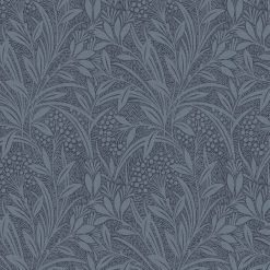 Laura Ashley Papier peint intissé Barley - Intissé - Bleu