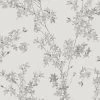 Laura Ashley Papier peint intissé Forstyhia - Intissé - Gris