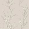 Laura Ashley Papier peint intissé Pussy Willow - Intissé - Gris
