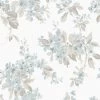 Laura Ashley Papier peint intissé Apple Blossom - Intissé - Turquoise