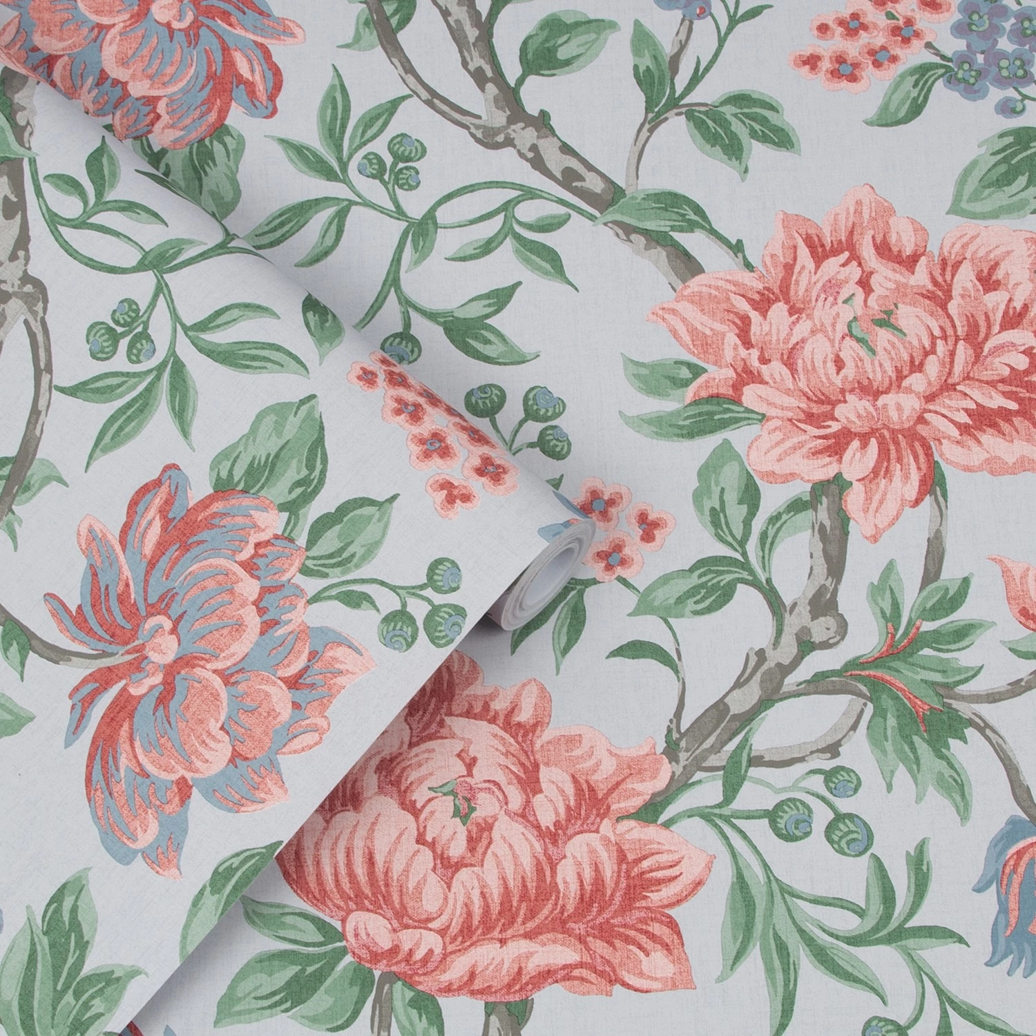 Laura Ashley Papier peint intissé Tapestry Floral - Intissé - Gris – Image 4