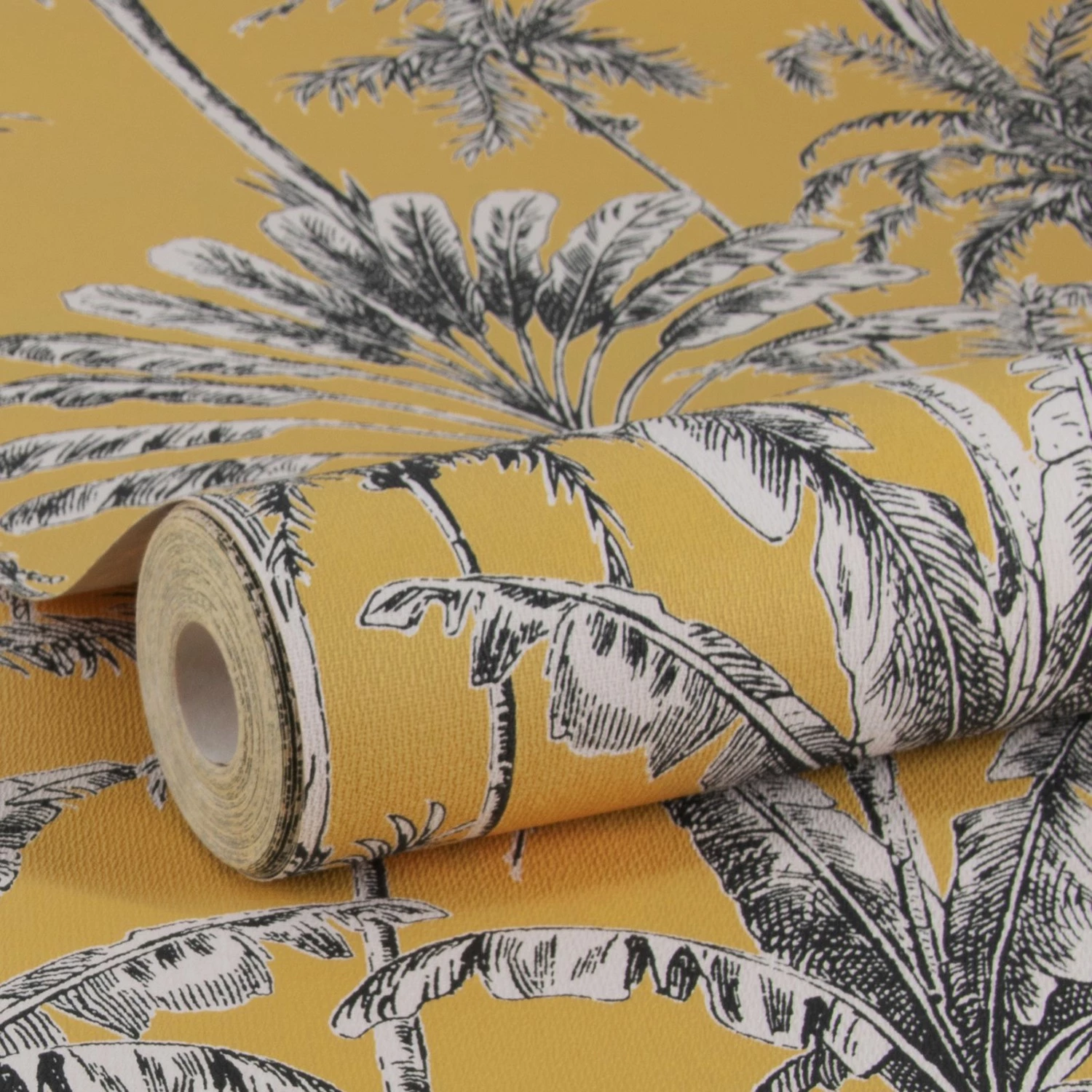 WOW Papier peint intissé Vintage Pam - Intissé - Ocre – Image 3