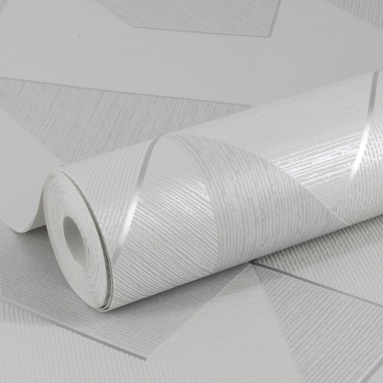 WOW Papier peint intissé Scandi - Intissé - Argenté – Image 3