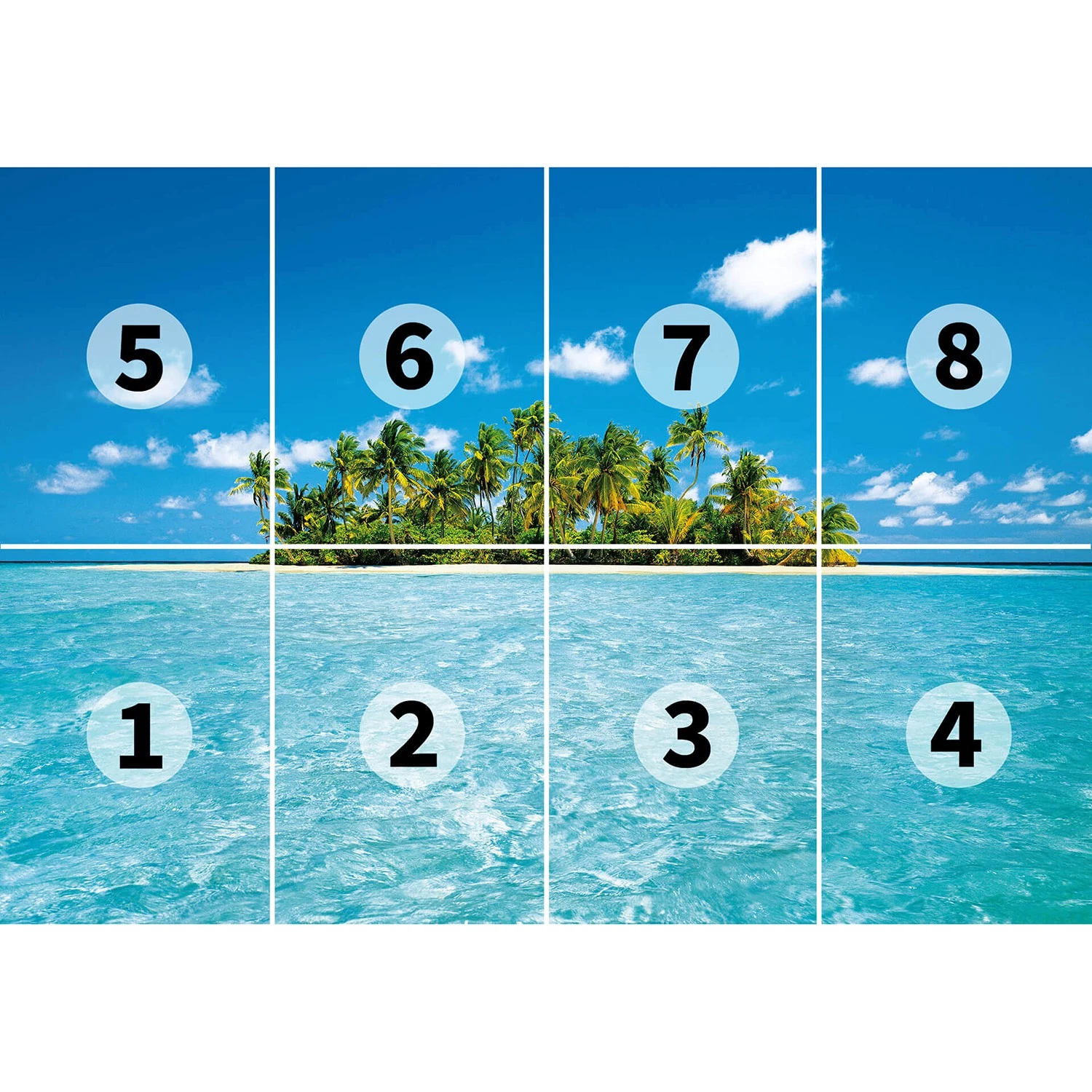 A.S. Création Papier peint Maldive Dream - - 3,66 x 2,54 cm – Image 3