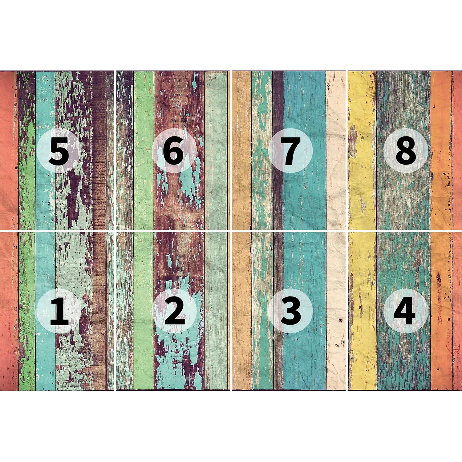 A.S. Création Papier peint Colored Wall - - 3,66 x 2,54 cm – Image 3