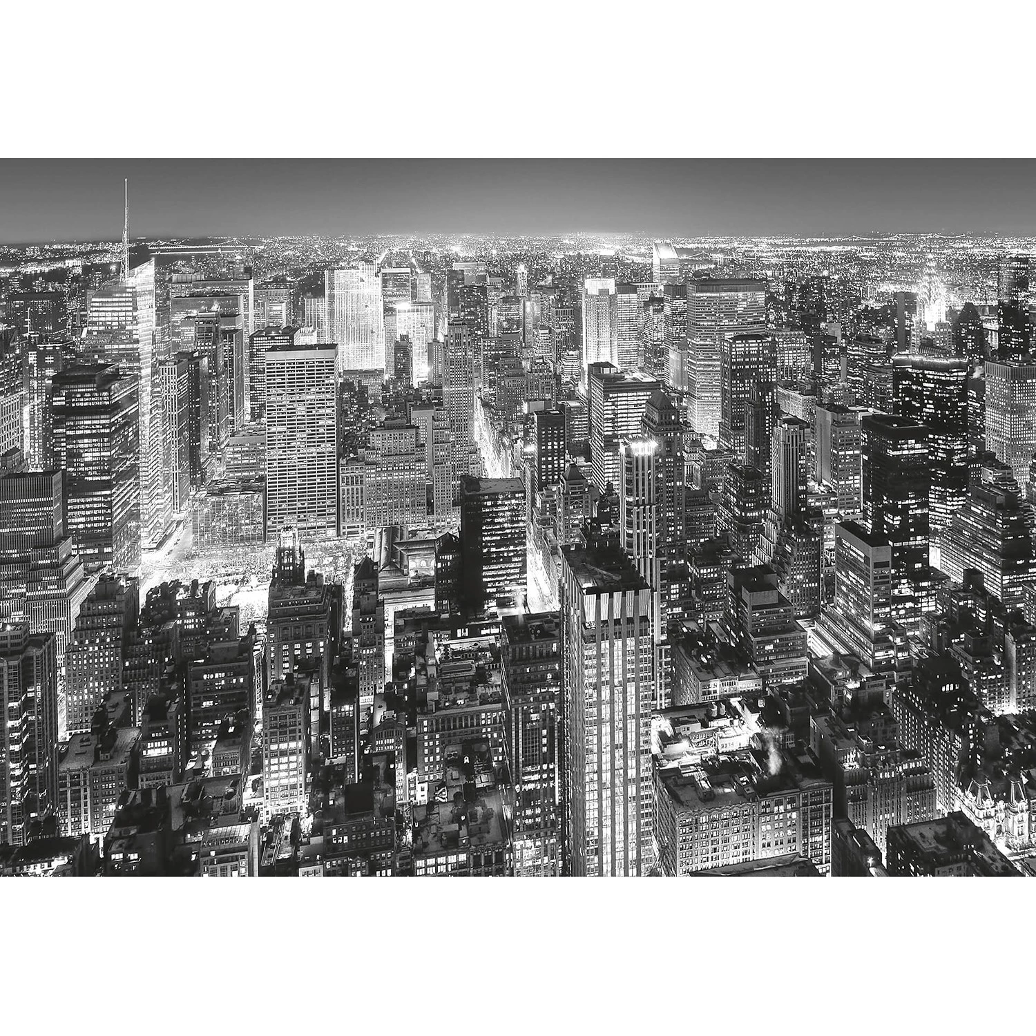 A.S. Création Papier peint Midtown NY - - Noir / Gris / Blanc - 3,66 x 2,54 cm