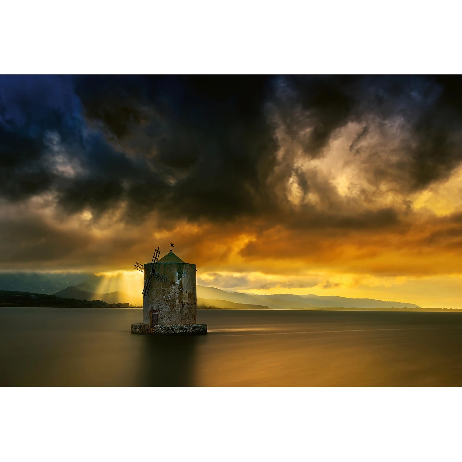 A.S. Création Papier peint Moulin - Intissé - 3,84 x 2,6 cm