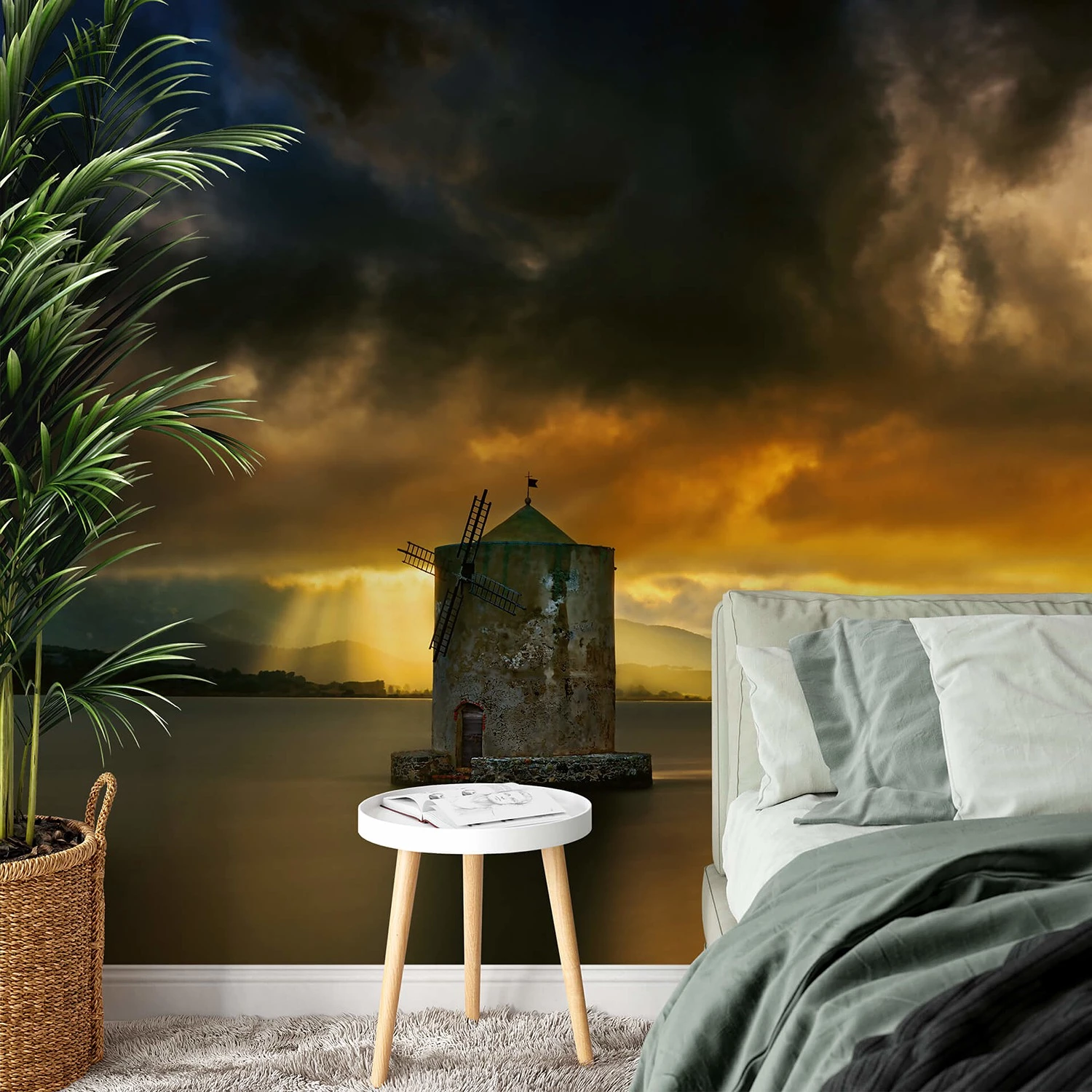 A.S. Création Papier peint Moulin - Intissé - 3,84 x 2,6 cm – Image 2