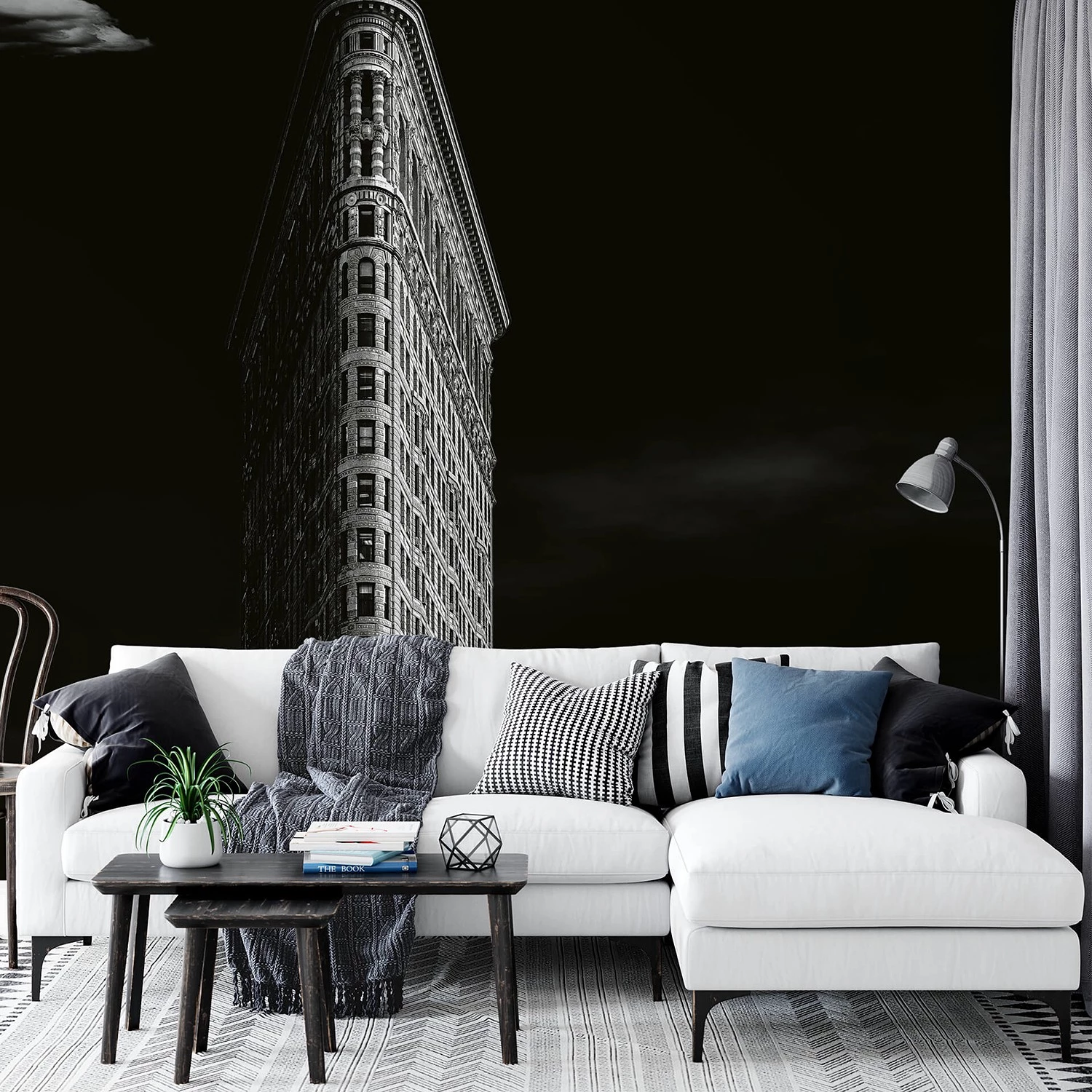 A.S. Création Papier peint Iron Building New York - Intissé - 3,84 x 2,6 cm – Image 2