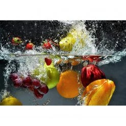 A.S. Création Papier peint Refreshing Fruit - Intissé - 3,84 x 2,6 cm