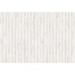 A.S. Création Papier peint White Wooden Wall - Intissé - 3,84 x 2,6 cm