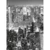 A.S. Création Papier peint New York Skyline - Intissé - Noir / Blanc - 1,92 x 2,6 cm