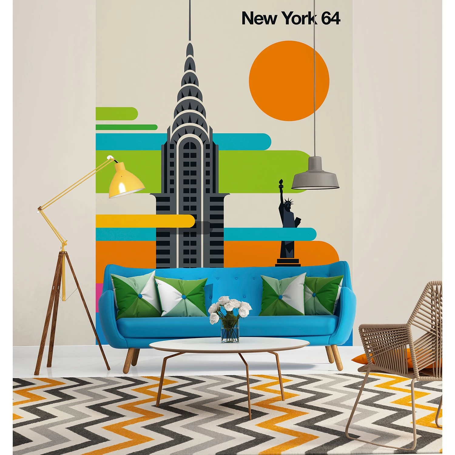 A.S. Création Papier peint New York Skyline - Non tissé premium – Image 2