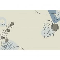 A.S. Création Papier peint Drawn Leaves III - Non-tissé structuré