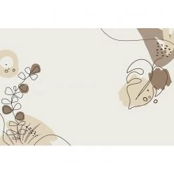 A.S. Création Papier peint Drawn Leaves II - 200g non tissé-mica