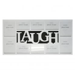 My Flair Cadre photo Laugh - Blanc