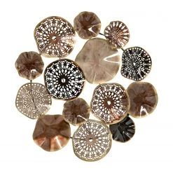 Boltze Décoration murale Benoni - Fer - Multicolore