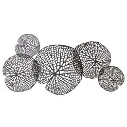 Maison Belfort Décoration murale Marapata - Fer - Gris foncé